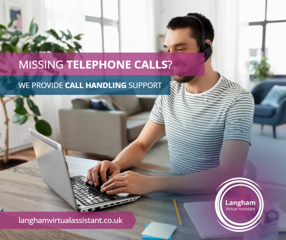 Telephone Call Handling provided by Langham Virtual Assistant